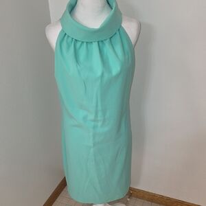 Sail to Sable Turquoise Halter Midi Dress